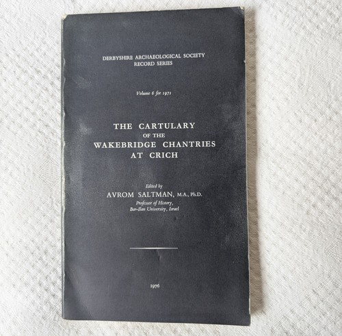 Rare cartulary wakebridge - rare, of