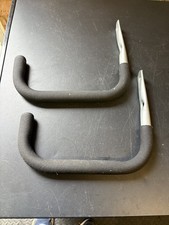 2 EXTRA LARGE BIKE STORAGE HOOKS Hang Ceiling Wall Mounted Hanger Holder Bracket