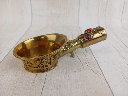 Vintage chinese brass silk - chinese,