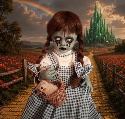 Custom made gothic zombie - custom,