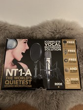Rode NT1-A Studio Microphone The World's Quietest Recording Equipment