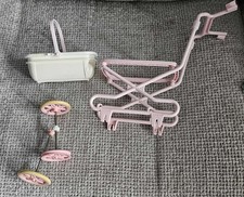 Mattel Barbie Chrissy Pram For Doll