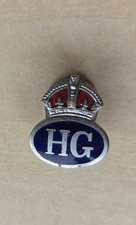 Vintage enamel HG Home Guard