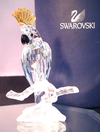 Swarovski crystal cockatoo - cockatoo, –
