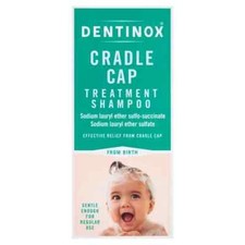Dentinox Cradle Cap Treatment Shampoo 125ml Clearing your baby’s scalp
