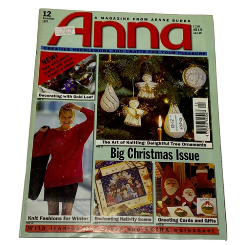 Vintage anna burda knitting - vintage,