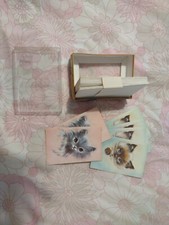 6 x Waverley Notelets Sugary Kitten Themed Two Designs with Envelopes