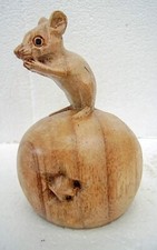 Unusual Hand Carved Wooden