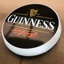 GUINESS illuminated wall sign led light box Pub sign mancave home decor