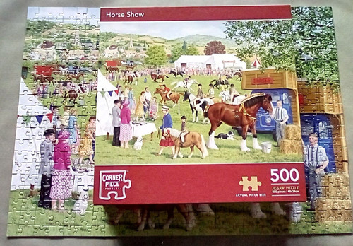 500 piece jigsaw - ,