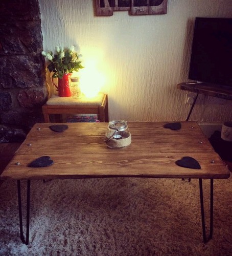 Industrial retro coffee table - retro,