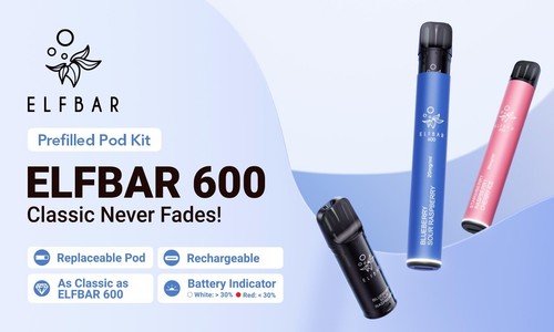 Elf bar 600 refilled vape - bar,