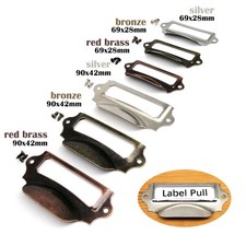 6pcs Iron File Cabinet Drawer