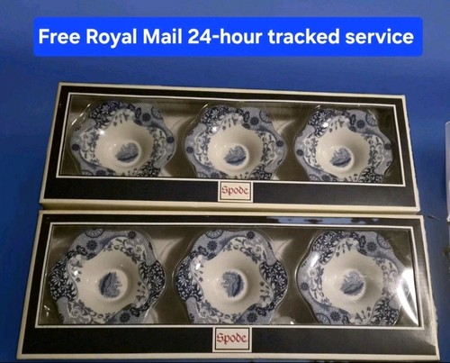Spode blue italian - 6, x