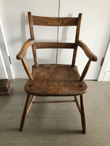 Rustic elm chair - rustic,
