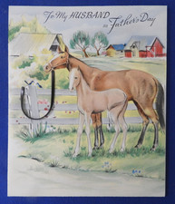Vintage Forget Me Not Card To