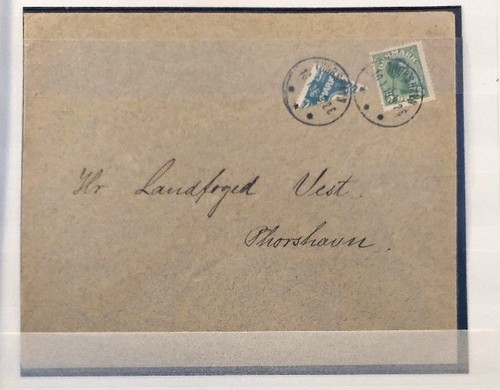 Faroe islands 1919 provisional - faroe,