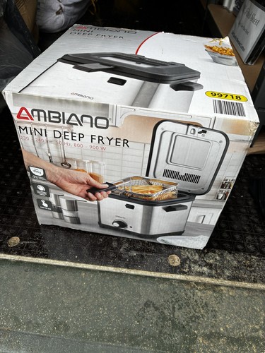 Ambiano mini deep fat fryer - deep,