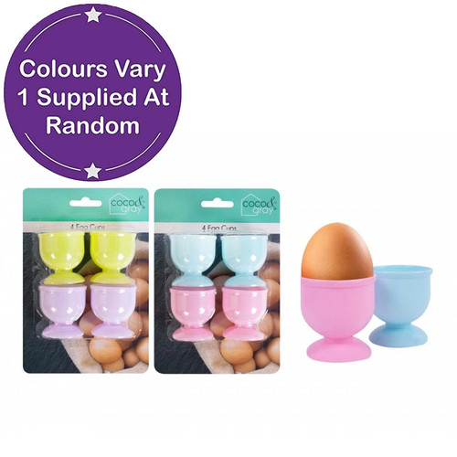 Plastic egg cup pack - 4,