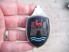 vw beetle wolfsburg bonnet badge genuine