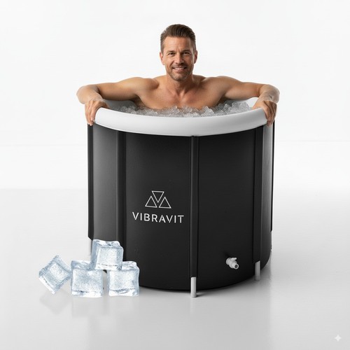 Inflatable ice bath - inflatable, tub