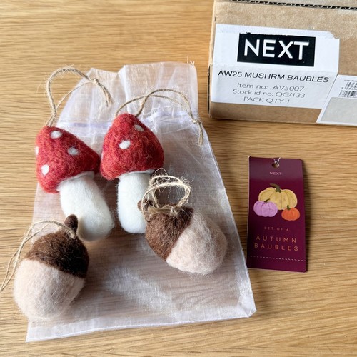 Next autumn felt - next, mushroom