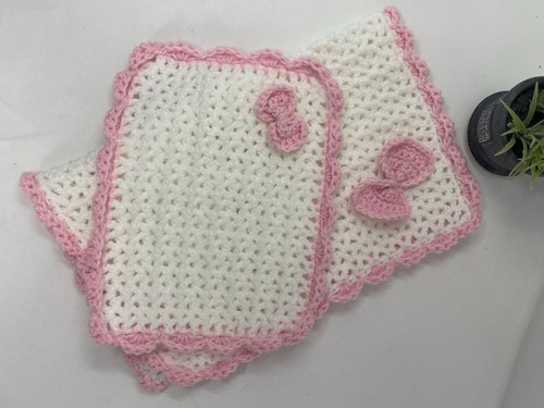 Doll teddy baby blanket - teddy, &