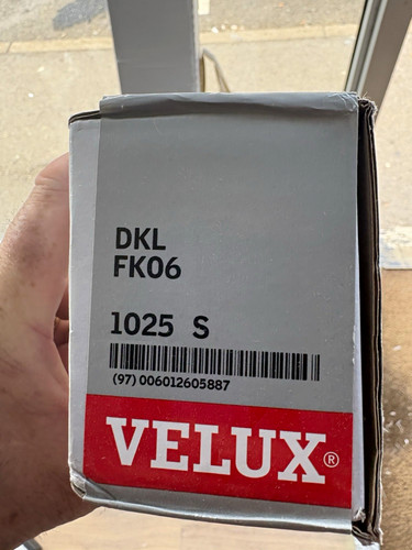 Velux dkl fk06 1025s skylight - velux,