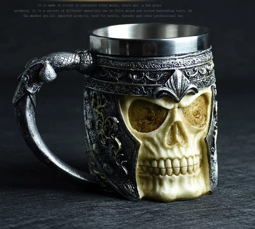 Gothic skull warrior dragon - 3d,