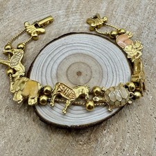 Vintage Avon Animals Gold Tone