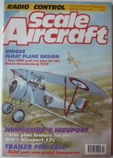 RADIO CONTROL SCALE AIRCRAFT FEB/MARCH 1991, HANSA-BRANDENBURG W29 FUSELAGE PLAN