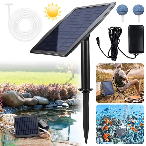 Solar powered oxygenator - powered,