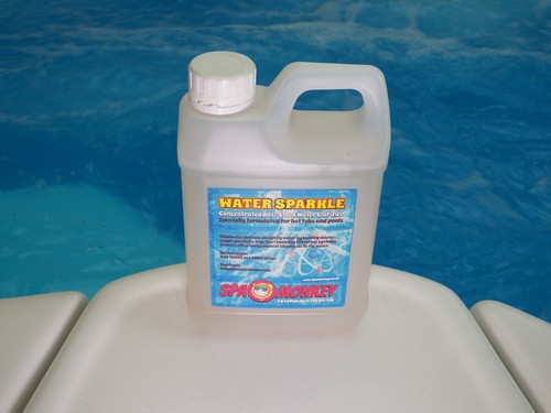 Hot tub water sparkle - tub,