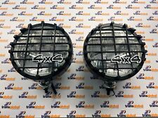 Pair 8" Chrome Spotlights Driving Lamps 100W for 4x4 Off Road Land Rover DA4088C