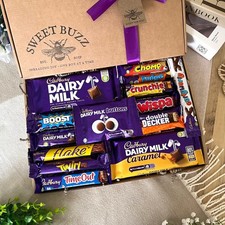 Cadbury Chocolate Bar Gift Box Personalised Hamper Birthday | Christmas