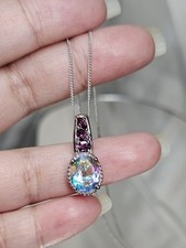 Mercury Mist Topaz Necklace