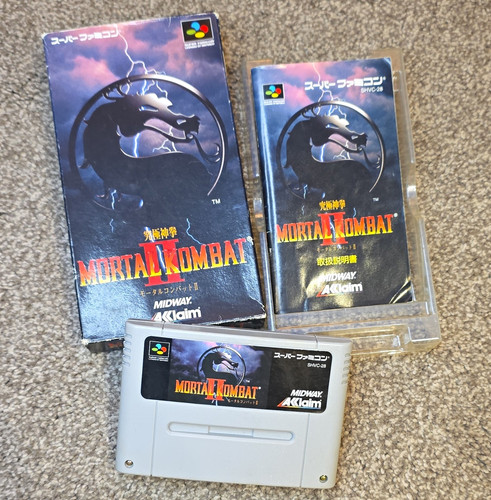 Mortal kombat super famicom - super,