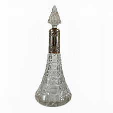 Antique Silver Mounted Crystal