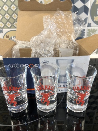 Fireball shot glasses - x6, pub