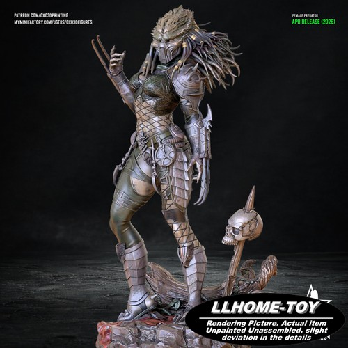 30cm tall female predator - female,