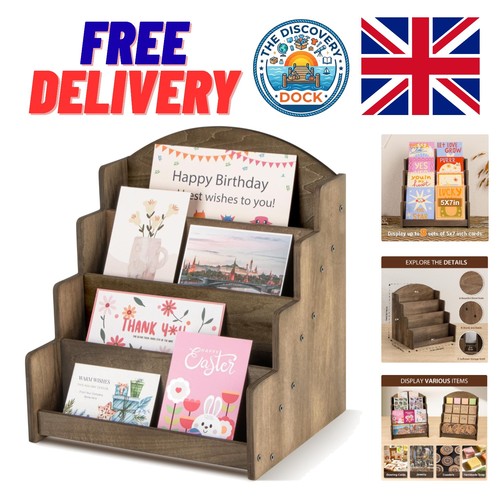 Versatile wooden greeting card - wooden,