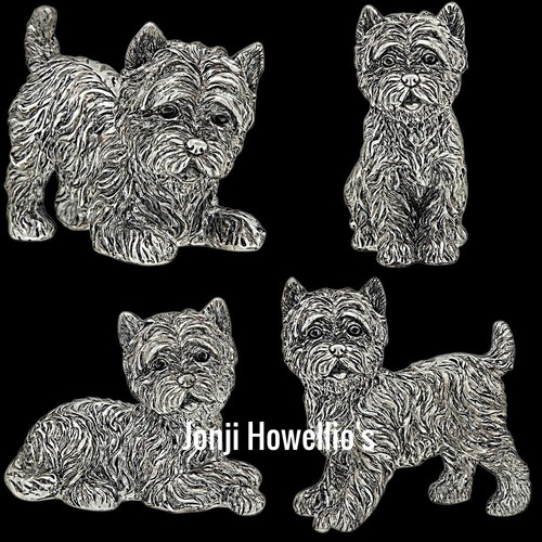 Westie highland terrier dog - westie,