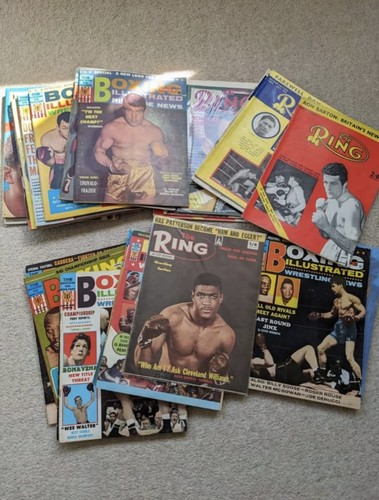 Vintage boxing magazine - vintage,