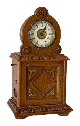 Antique musical clock with - antique,