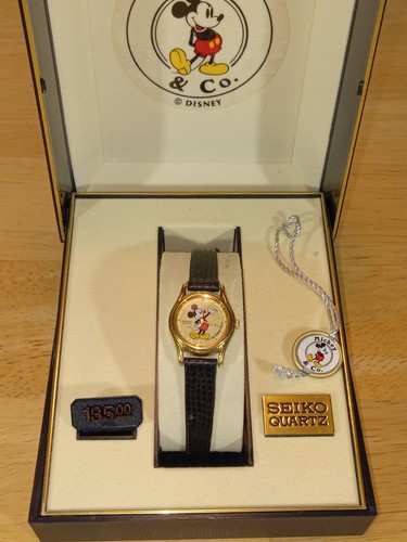 Vtg seiko mickey - mickey, mouse