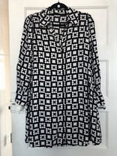 Zara Black And White Shirt
