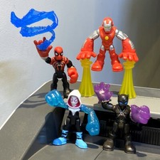 4x Playskool Marvel Heroes