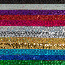 3 ROW Sequin Ribbon 20mm Wide