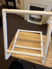 Cross Stitch Or Embroidery Square Frame With Stand. 12 Inch Square Inside Edge