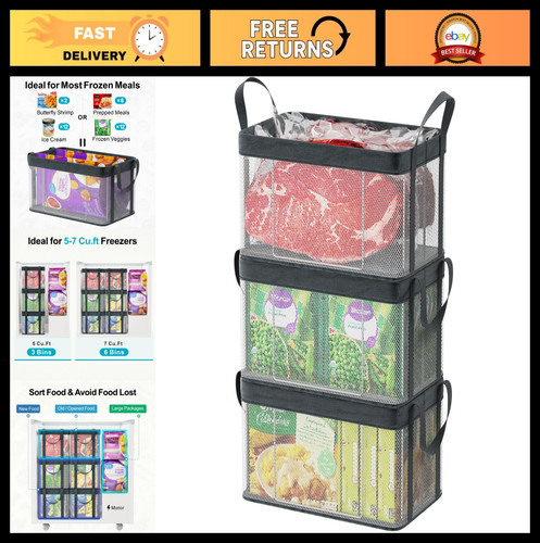 Large chest freezer organizer - chest,